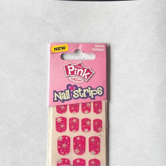 PINK Nail Strips Press On Nail Art  Nail Designs New in Package - Picture 4 of 9